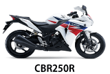 250ccクラスのレンタルバイク-CBR250R-